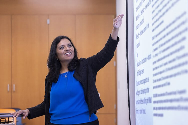 CSUF public health professor Archana McEligot