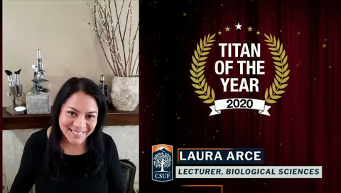 Titan of the year, Laura Arce
