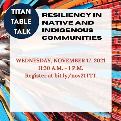 Titan Table Talks Native American Heritage Month