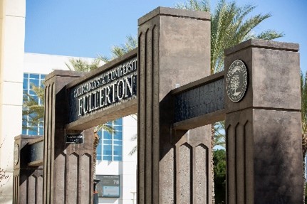 CSUF Marquee Sign